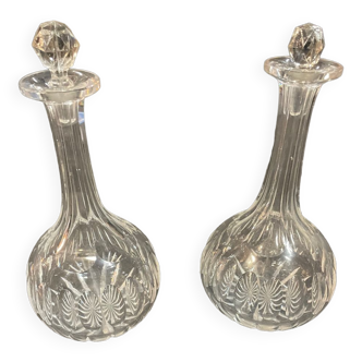 Pair of decanters