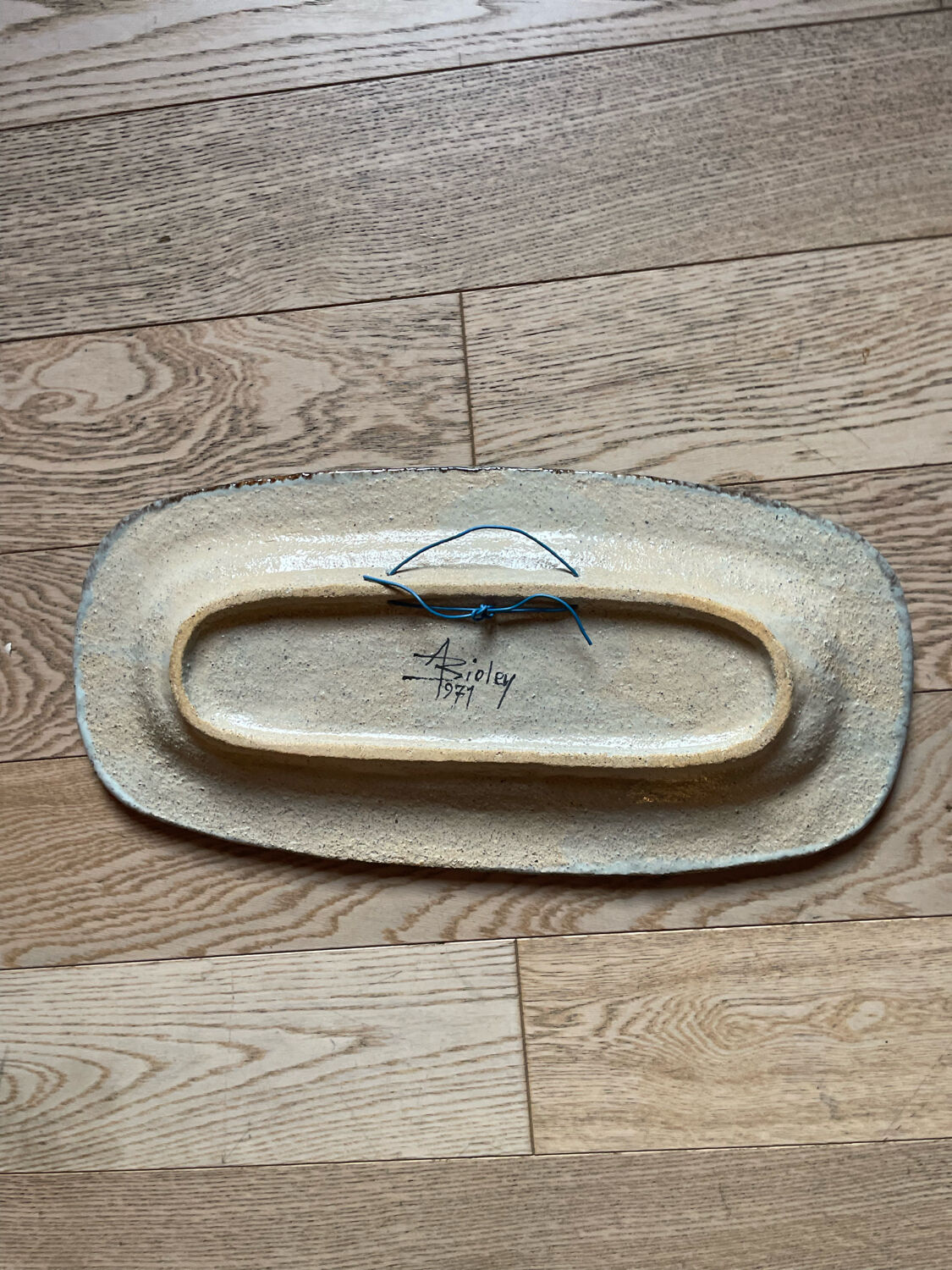 Wall ceramic or centerpiece platter