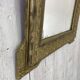 Antique mirror with a pediment