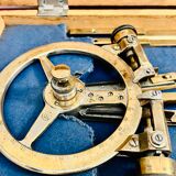 Naval Brass 3 arm full circular Protractor – USSR 1960