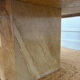 Vintage travertine coffee table
