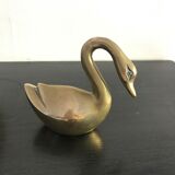 Brass duck and swan