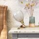 Clichy glass clamp lamp