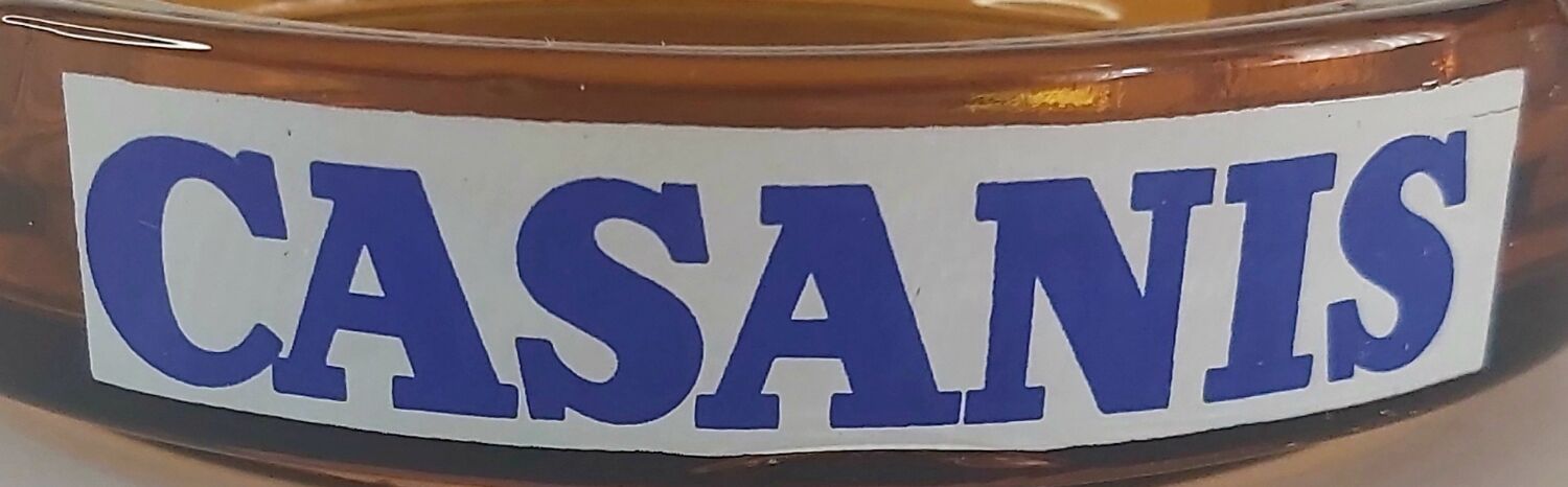 Casanis Anisette advertising ashtray