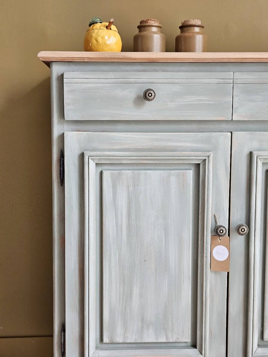 Renovated and distressed Parisian sideboard | Lucien