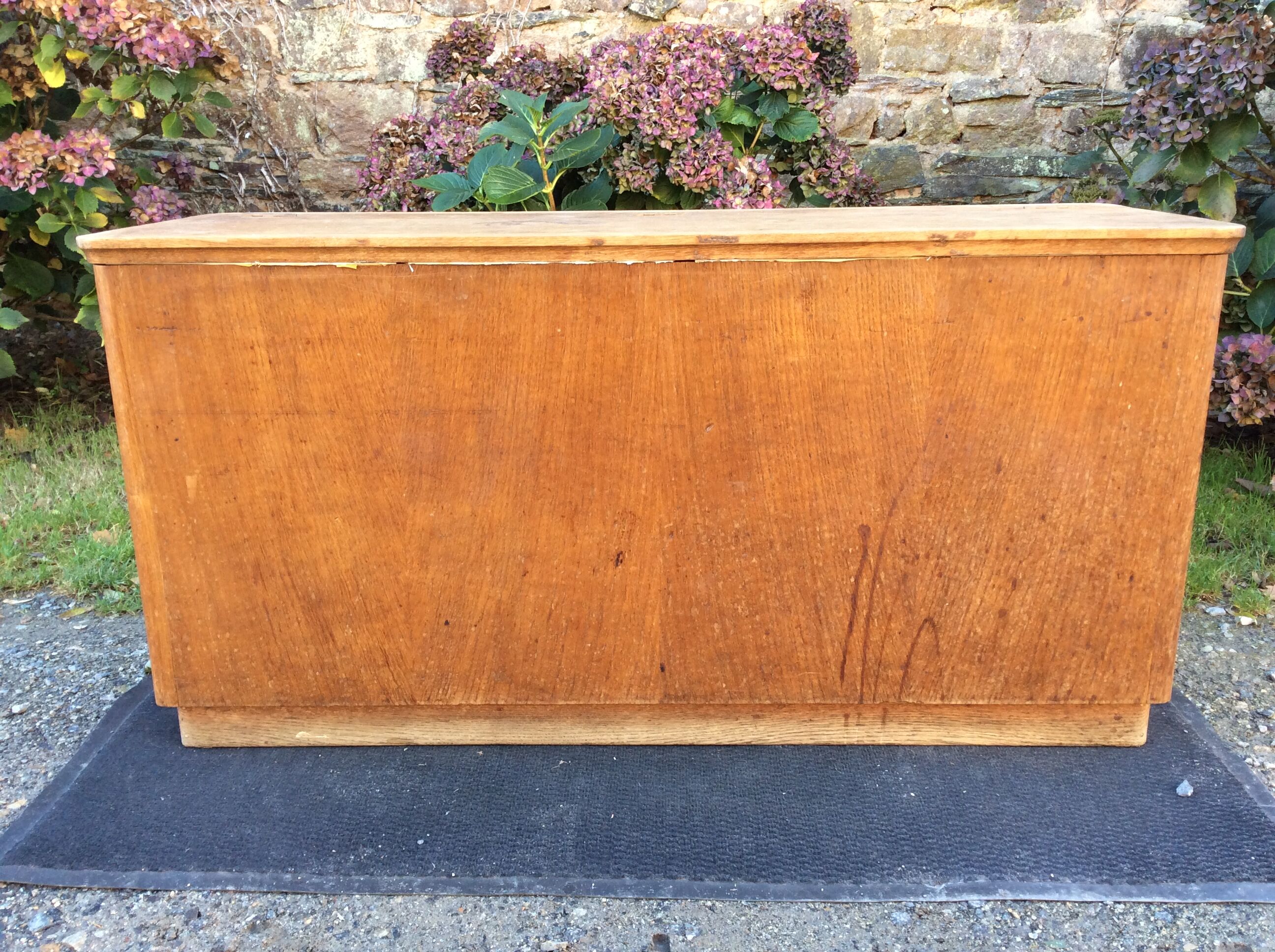 Vintage oak chest 50s