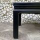Table basse inclusion agathes design belge 1970