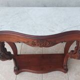 Napoleon III mahogany console