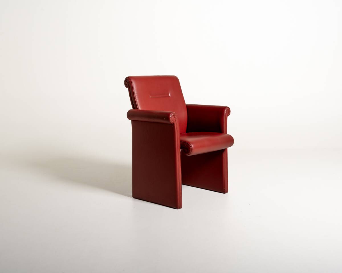 “Forum Bridge” armchair by Poltrona Frau, 1980s