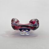 1960's Art Glass Bowl by Designer Josef Hospodka, Czechoslovakia