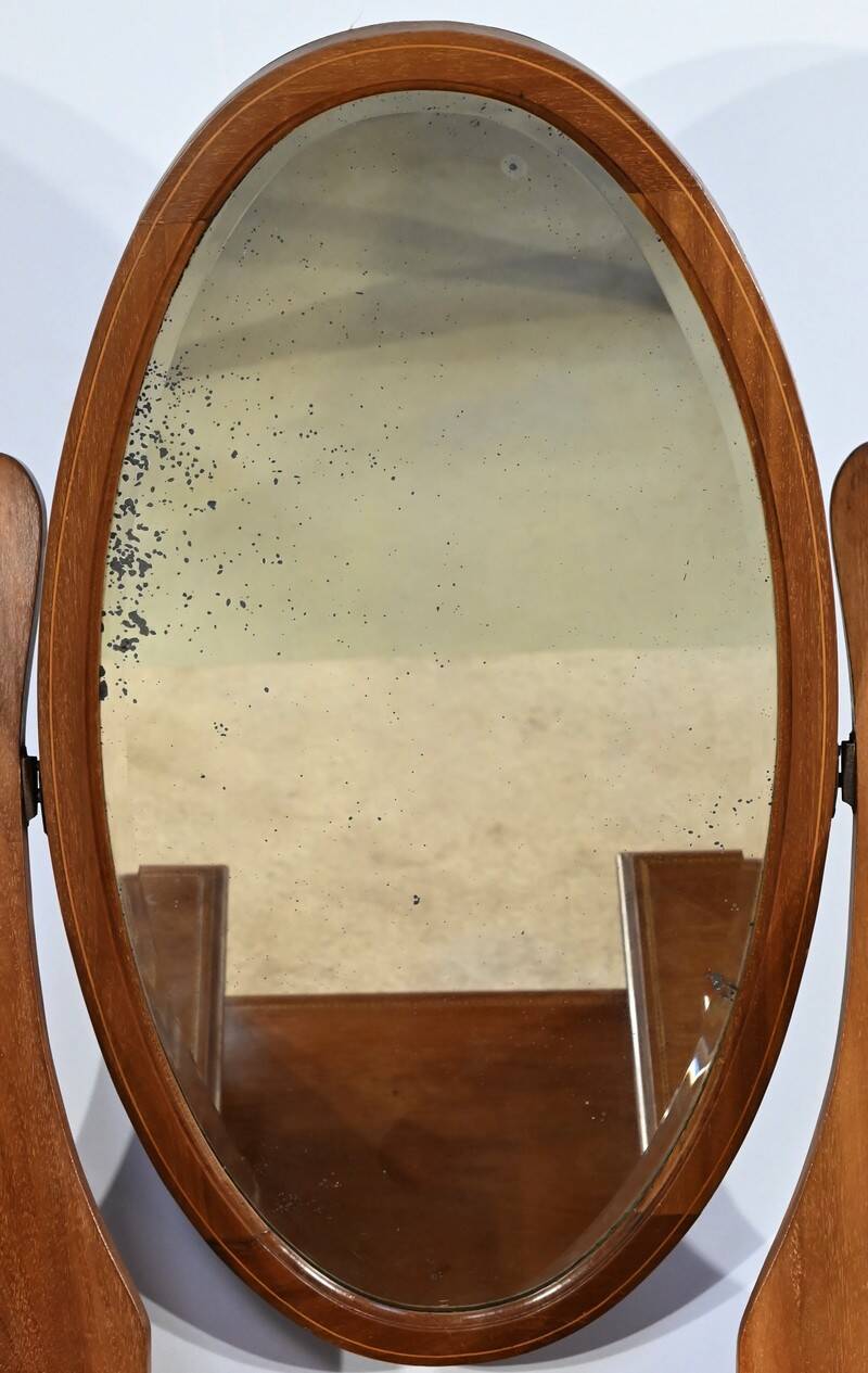 Petite coiffeuse anglaise en acajou – 1920