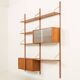 Hansen and Guldborg two bay wall unit, 1960s