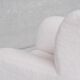 Pair of white boucle danish mid-century armchairs