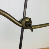 Art Deco lamp goes up and down opaline brass