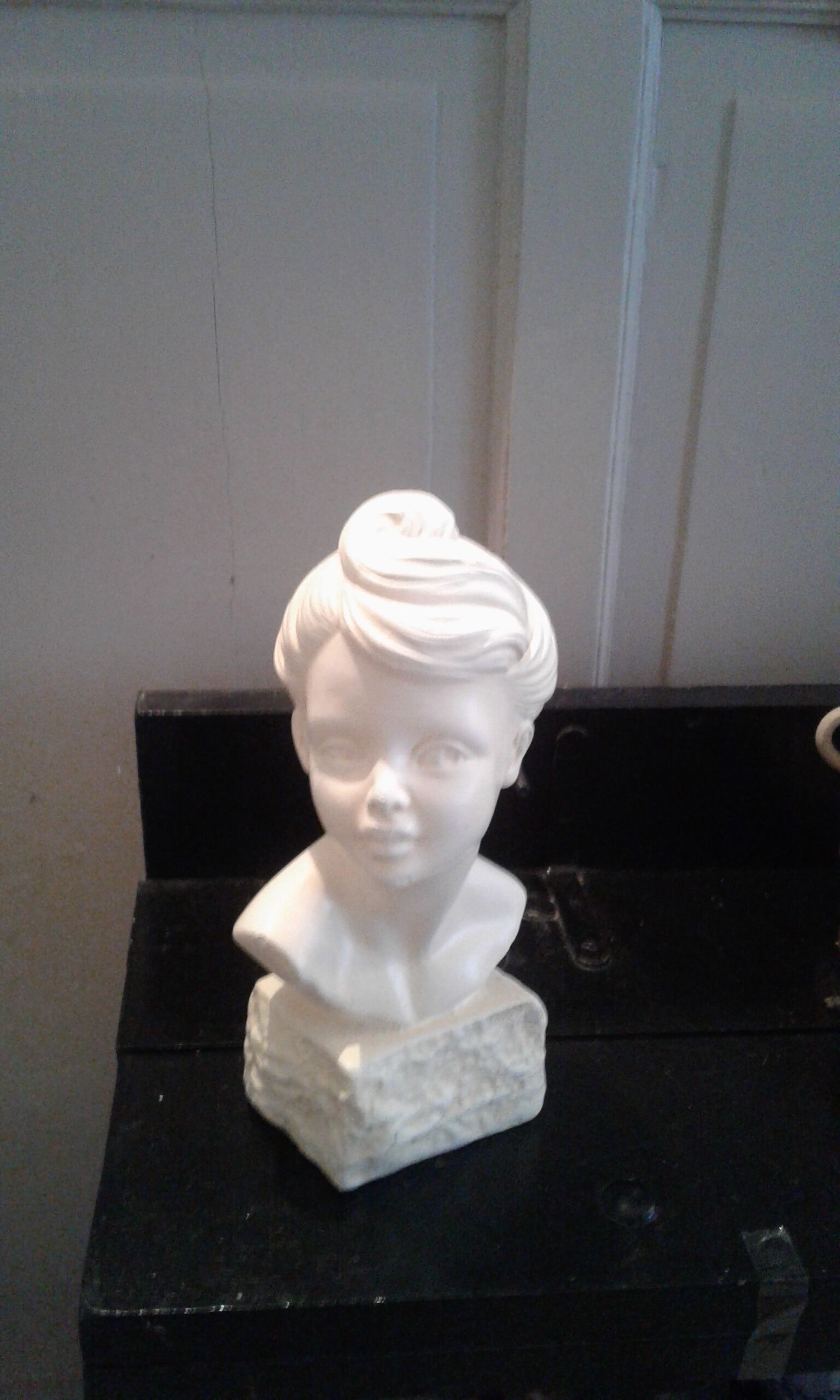 Plaster bust