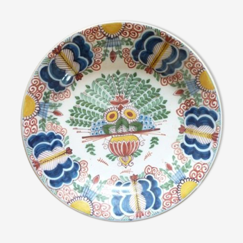 Dish porcelain Delphe Makkum