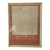 Auguste Renoir (1841-1919) – Original exhibition poster – Bagnols-sur-C