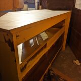 Buffet jaune vintage