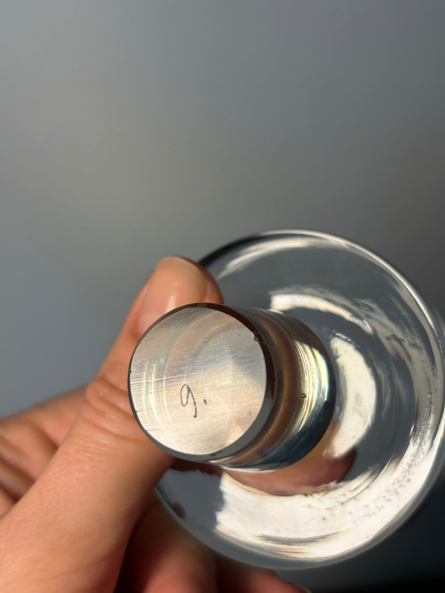 Carafe Baccarat signée