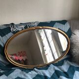 Old gilded mirror