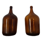 Vintage amber carboy