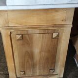 Bathroom furniture, marble and wood