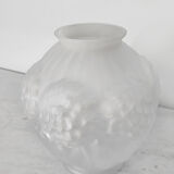 Vase en verre de Vianne signé