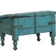 Blue desk chest old desk with drawers