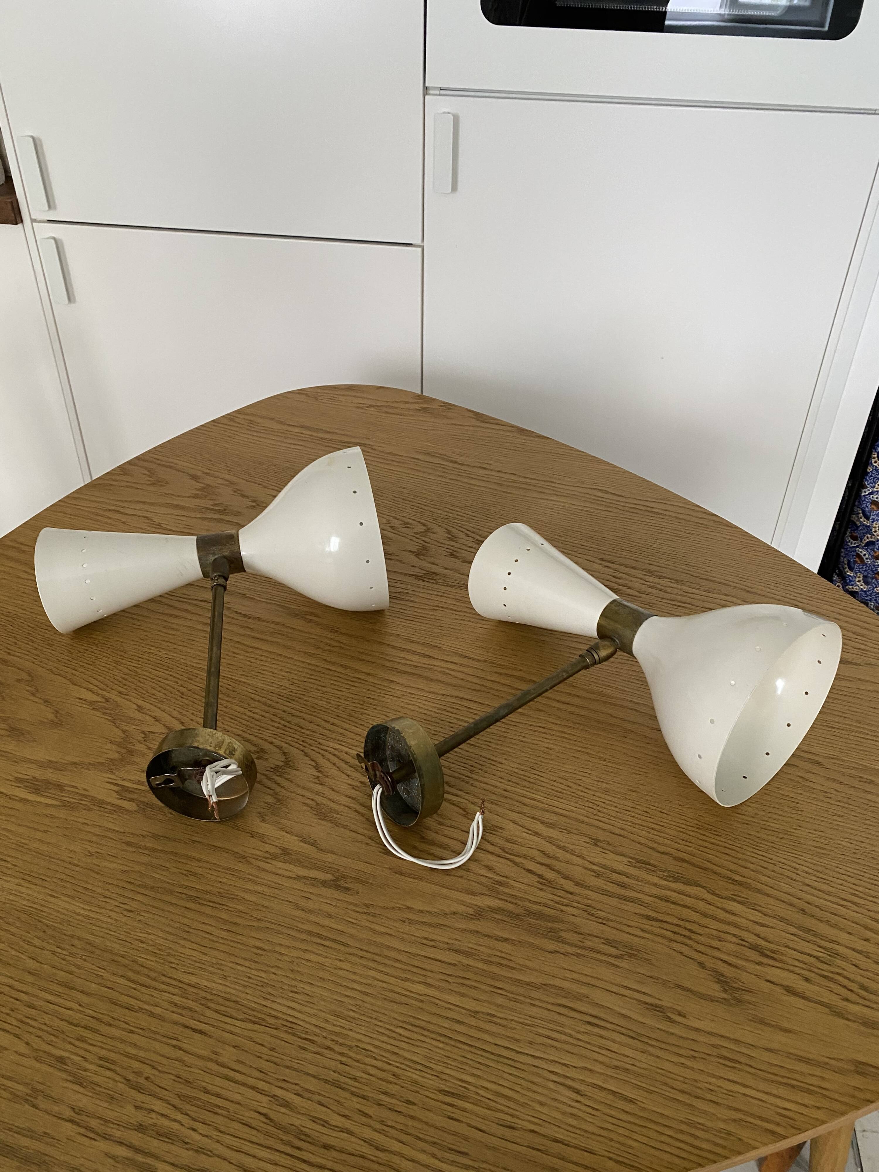 Appliques diabolo des années 50