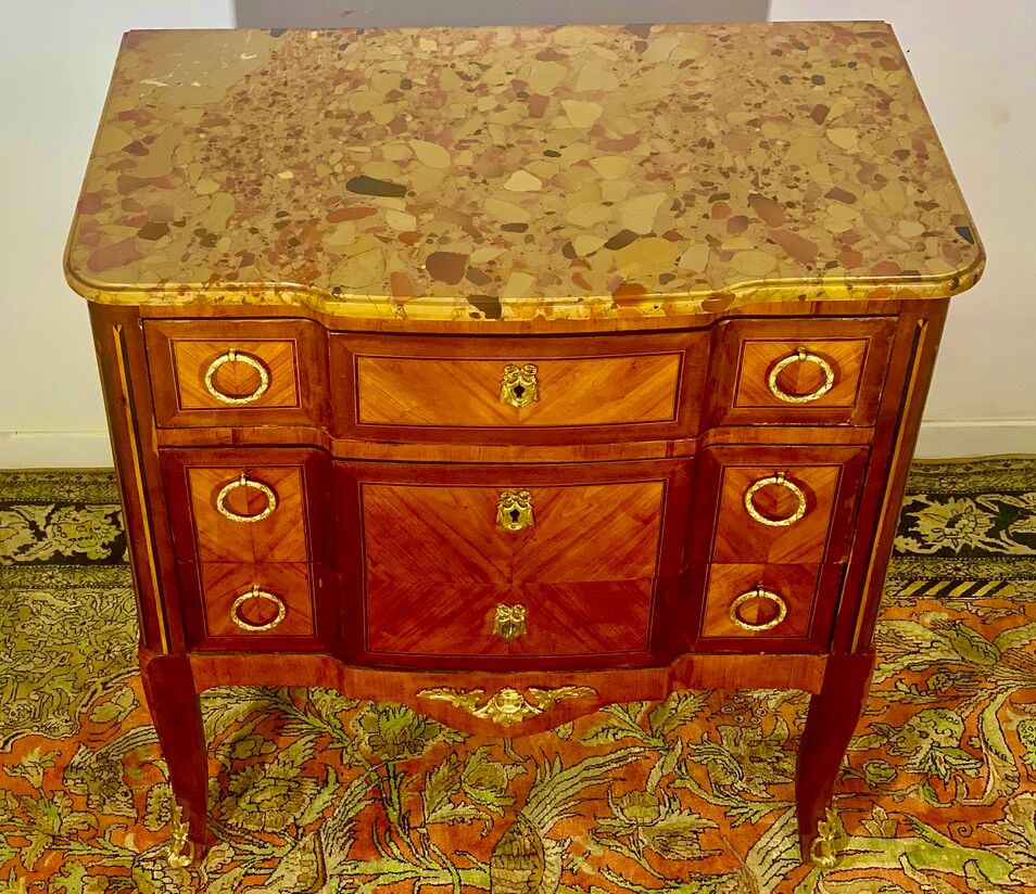 Louis XVI style chest of drawers