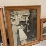 Set of three black and white photos 1950