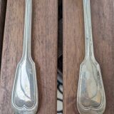 Ercuis silver plated fork and spoon set 84g