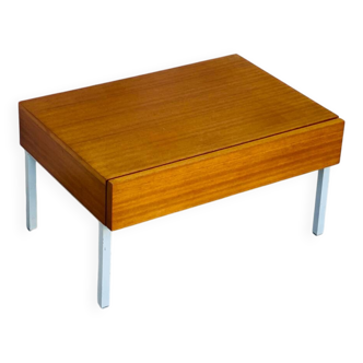 Vintage teak bedside table 1960