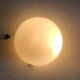 Ceiling light or globe wall lamp opaline diameter 15 cm. Mid 20th century.