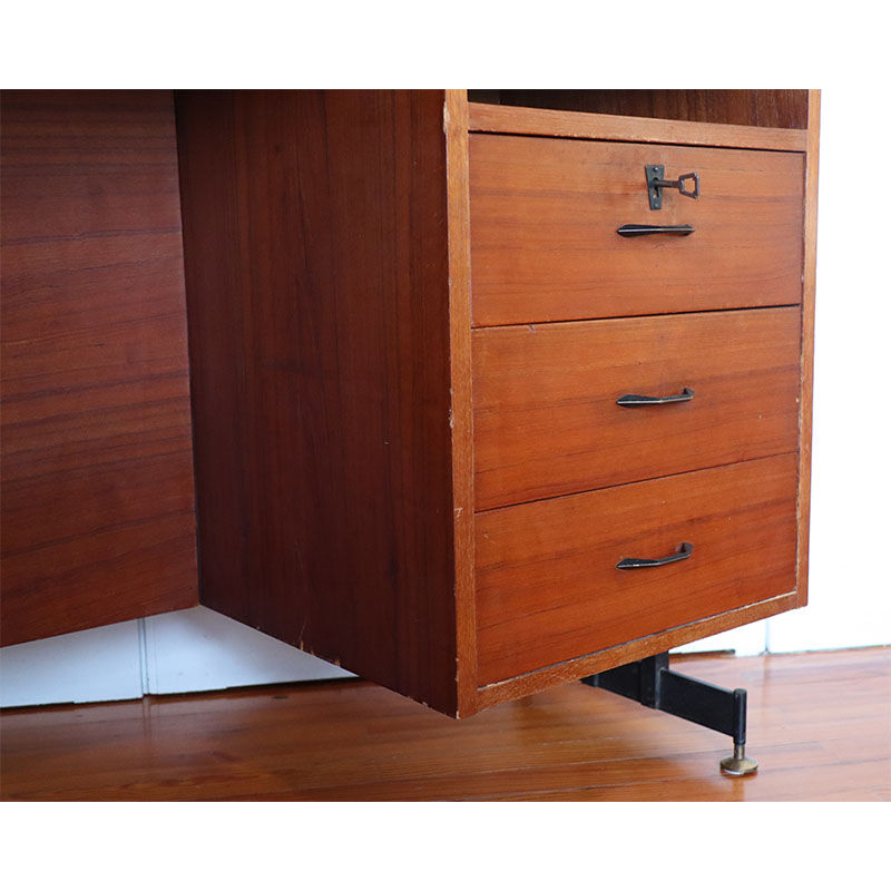 Modular library office vintage Italian 1960