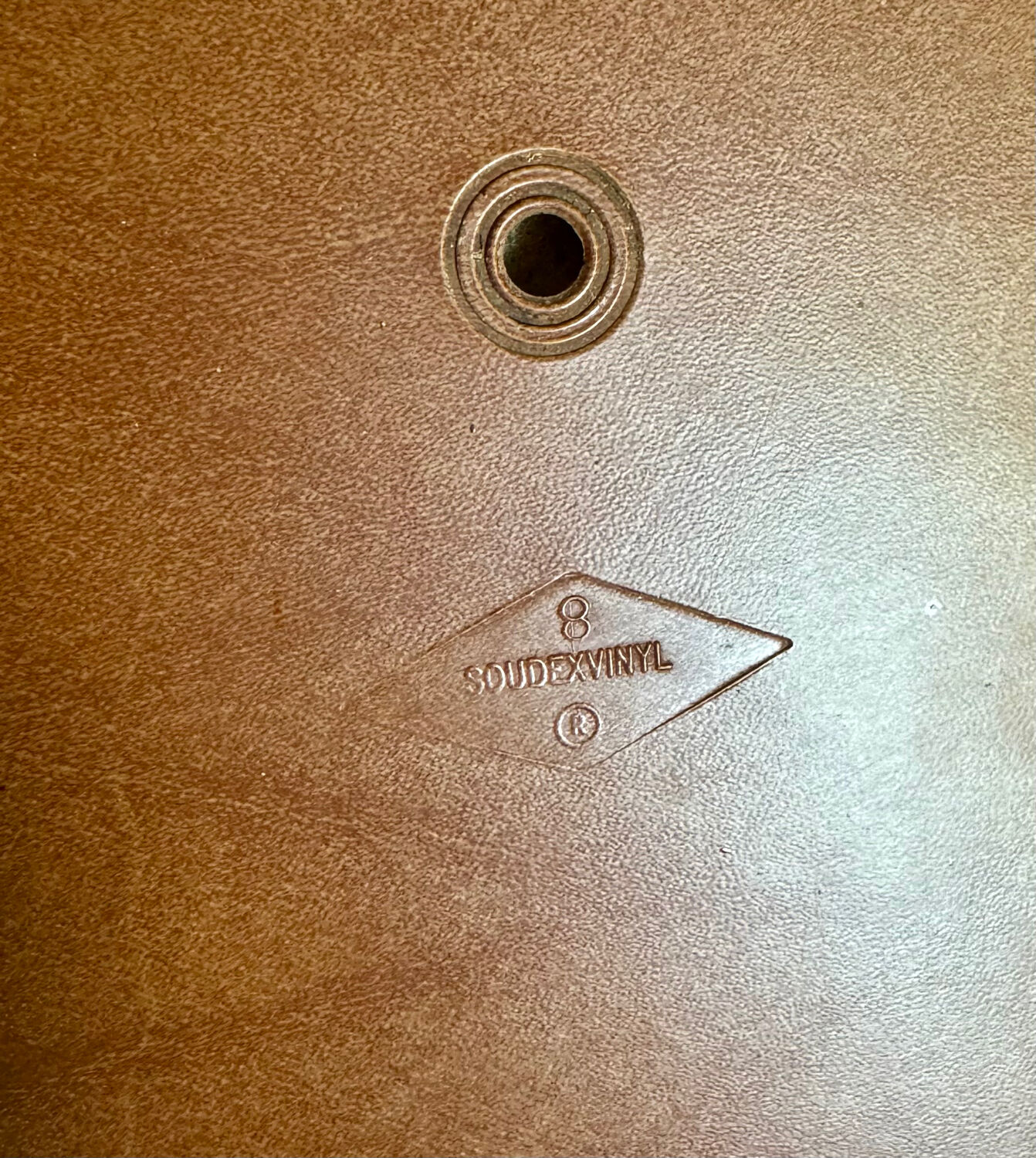 Set of 4 vintage Soudex Vinyl chairs