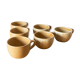 6 Tasses en grès