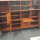 Libary by Gaston Poisson around 1950 teak
