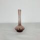 Purple bubble glass soliflore vase, Biot