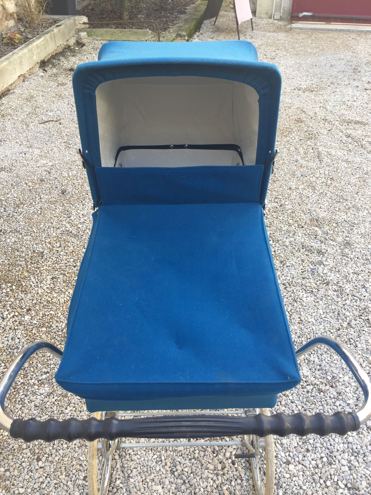 Landau Aubert bleu année 70