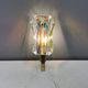 Availight wall lamp, transparent glass, rainbow effect hassel & teudt