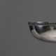 Silver-plated metal footed bowl decorated with two palmette friezes