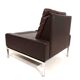Wilkhahn Series 800 leather chair by Hans Peter Piel