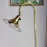 Statement Lamp in Brass designed by Börje Claes for Norlett Elit. Circa 1960's,,Sweden