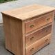 Renovated teak and veneer commode from the 1950s.