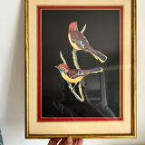 Set of 2 vintage lithographs