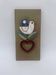 Vintage ceramic wall plaque, bird and heart, Made in Spain, Mithé Espelt style.