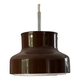 Brown Bumling pendant light by Anders Pehrson-Sweden 1960s