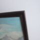 Hand painted painting, oil on fiberboard, signed, Czechoslovakia, 1960's.
