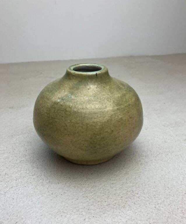 Ceramic soliflore vase, John J Dunn